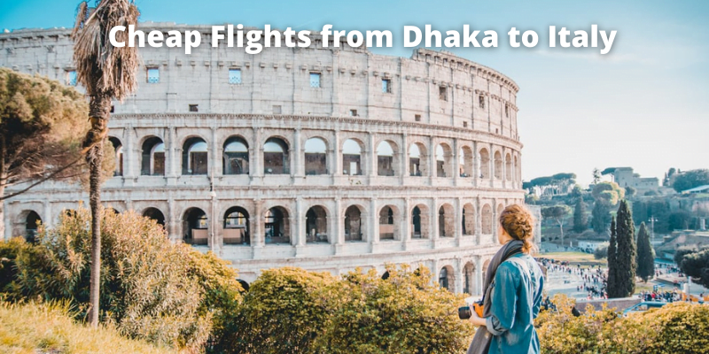Dhaka to Italy flight