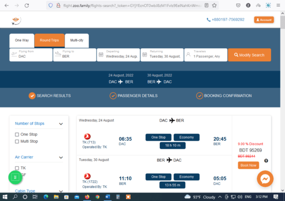 Dhaka to Berlin Cheap Air Tickets